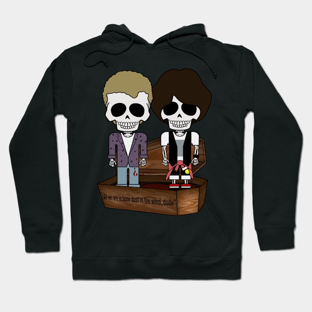 "Bone Idols" Casket No.2 - Excellent Decayed Dudes Hoodie by TwistedKoala